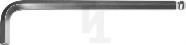 Ключ KRAFTOOL "INDUSTRIE" имбусовый, длинный c шариком, Cr-Mo, хромосатинированное покрытие, HEX 17 27437-17