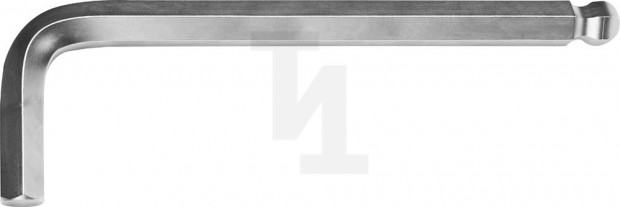 Ключ KRAFTOOL "INDUSTRIE" имбусовый, длинный, Cr-V, хромосатинированное покрытие, HEX 24 27437-24