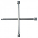 Ключ-крест баллонный, 17 х 19 х 21 х 22 мм, толщина 14 мм Сибртех