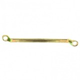 Ключ накидной, 10 х 13 мм, желтый цинк, Сибртех