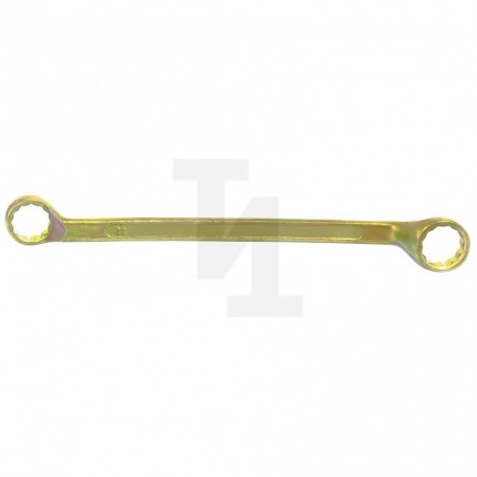 Ключ накидной, 22 х 24 мм, желтый цинк, Сибртех 14632