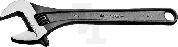 Ключ разводной МАСТЕР, 375 / 40 мм, ЗУБР 27251-37