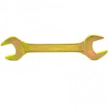 Ключ рожковый, 30 х 32 мм, желтый цинк, Сибртех