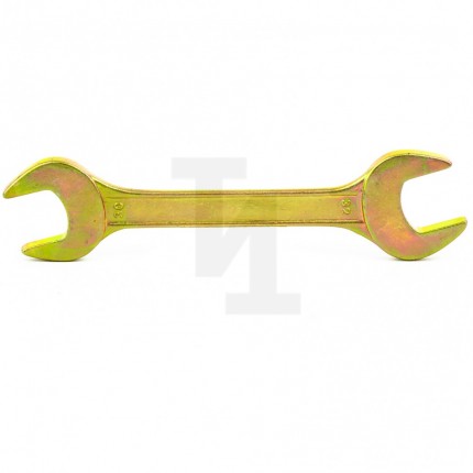 Ключ рожковый, 30 х 32 мм, желтый цинк, Сибртех 14315