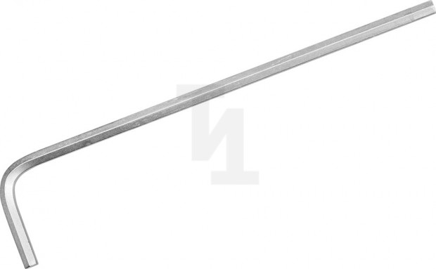 Ключ ЗУБР "ЭКСПЕРТ" имбусовый длинный, Cr-Mo, сатинированное покрытие, HEX 3 27451-3