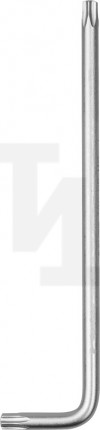 Ключ ЗУБР "ЭКСПЕРТ" имбусовый длинный, Cr-Mo, сатинированное покрытие, TORX 15 27452-15