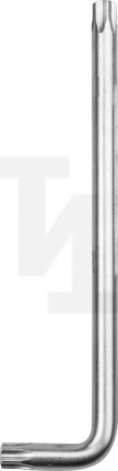 Ключ ЗУБР "ЭКСПЕРТ" имбусовый длинный, Cr-Mo, сатинированное покрытие, TORX 40 27452-40