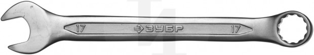Комбинированный гаечный ключ 17 мм, ЗУБР 27087-17_z01