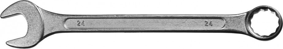 Комбинированный гаечный ключ 24 мм, СИБИН