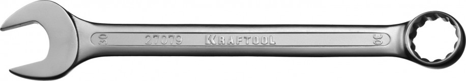 Комбинированный гаечный ключ 30 мм, KRAFTOOL