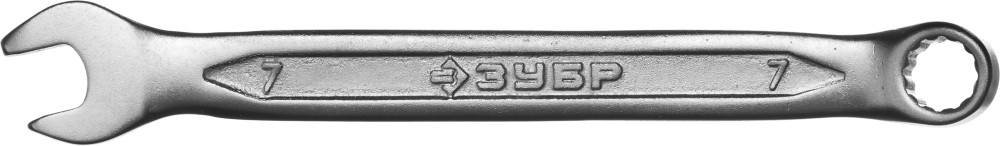 Комбинированный гаечный ключ 7 мм, ЗУБР