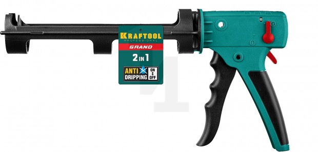 KRAFTOOL Grand 2-in-1 скелетный пистолет для герметика, 310 мл 6674