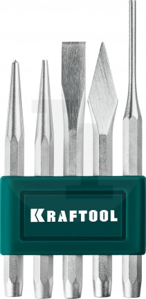 KRAFTOOL GRAND-5 набор зубил и кернеров, 5 предметов 21075-H5