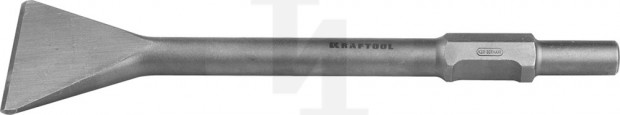 KRAFTOOL HEX 28 Зубило лопаточное 80 x 400 мм 29343-80-400