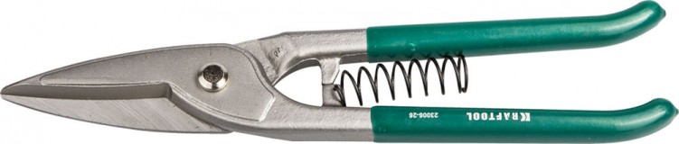 KRAFTOOL Ножницы по металлу BERLINER цельнокованые, длинный прямой рез, 260 мм
