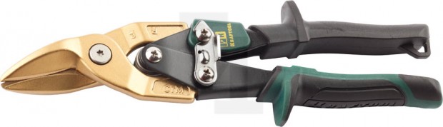 KRAFTOOL Ножницы по твердому металлу TITAN, правые, Cr-Mo, титановое покрытие, 250 мм 2327-R