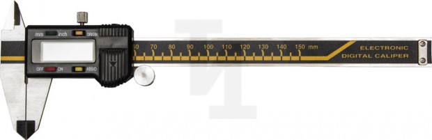 KRAFTOOL штангенциркуль  электронный металлический, 150мм 34460-150