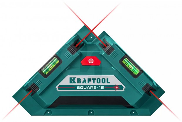 KRAFTOOL SQUARE-15 лазерный угольник для кафеля 34705