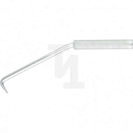 Крюк для вязки арматуры, 245 мм, оцинкованная рукоятка, Сибртех 84873