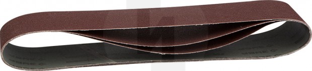 Лента ЗУБР "МАСТЕР" шлифовальная универсальная бесконечная для ЗШС-500, основа-х/б ткань, 100х914мм, Р60, 3шт 35548-060