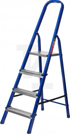 Лестница-стремянка стальная, 4 ступени, 80 см, MIRAX 38800-04