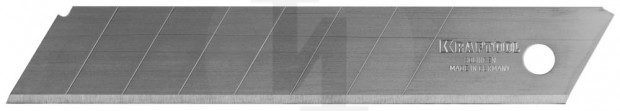 Лезвие "SOLINGEN" сменное, KRAFTOOL 09605-18-S5, сегментиров, легирован инструмент сталь, многоуров закалка, 8 сегментов, 18 мм, 5шт 09605-18-S5_Z02