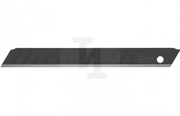 Лезвия OLFA 9 мм сегментированные BLACK MAX, 13 сегментов, 50шт OL-ABB-50B
