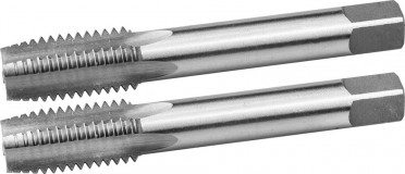 Метчики ЗУБР "ЭКСПЕРТ" машинно-ручные, комплектные для нарезания метрической резьбы, М18 x 2,0, 2шт