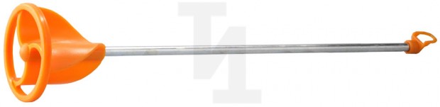 Миксер STAYER пластмассовый, для красок, тип "турбина", 8мм 06043-08-40