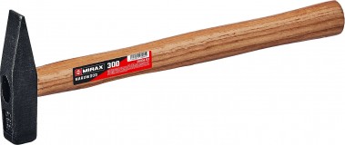 MIRAX 300 молоток слесарный с деревянной рукояткой
