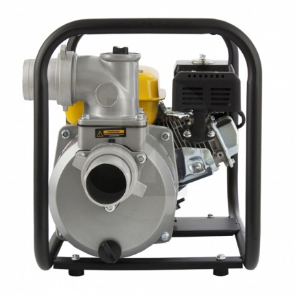 Мотопомпа бензиновая для чистой воды PX-80, 7 л.с., 3", 1000 л/мин, глуб 8 м,напор 30 м// Denzel 99202