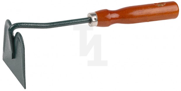 Мотыжка GRINDA, прямое лезвие, из углеродистой стали с деревянной ручкой, 250 мм 8-421231_z01