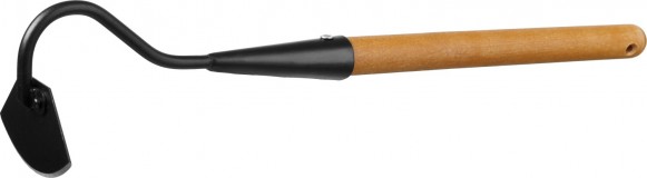 Мотыжка радиусная "PROLine", с тулейкой, с деревянной ручкой, GRINDA 421520, 65х115х580мм