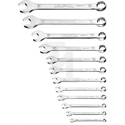 Набор комбинированных гаечных ключей 12 шт, 6 - 24 мм, KRAFTOOL 27079-H12C_Z01