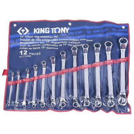 Набор накидных ключей 6-32мм 12 предметов King Tony 1712MR