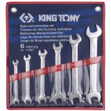 Набор рожковых ключей 8-23мм 6 предметов King Tony