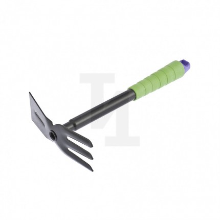 Набор садового инструмента: совок, грабли веерные, рыхлитель, грабли 5-зубые, мотыжка, комплект удленных ручек Palisad 63020