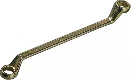 Накидной гаечный ключ изогнутый 8 х 9 мм, STAYER