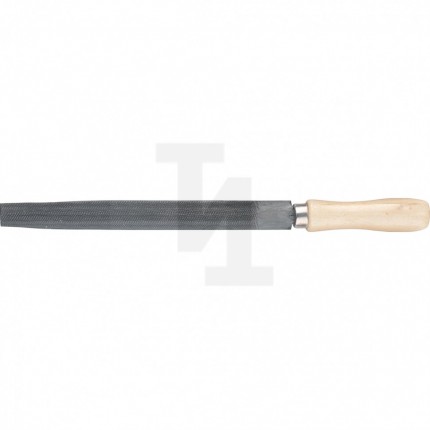 Напильник полукруглый, 200 мм, деревянная ручка, Сибртех 16326