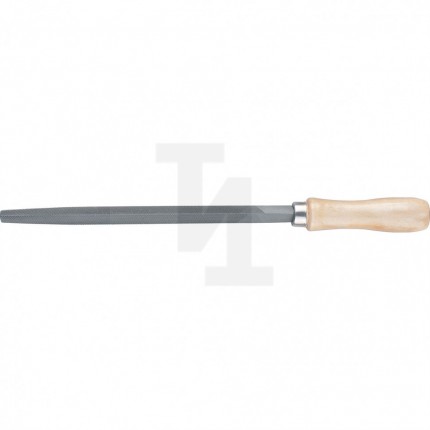 Напильник трехгранный, 300 мм, деревянная ручка Сибртех 16032