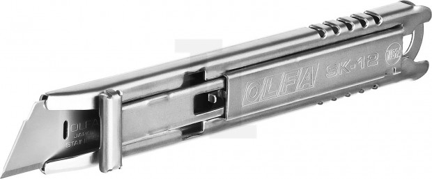 Нож OLFA, безопасный с трапециевидным лезвием OL-SK-12