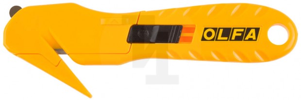 Нож OLFA"HOBBY CRAFT MODELS"для хоз работ,безопасный,для вскрытия стрейч-пленки,пластиковых шинок и коробок,17,8мм OL-SK-10