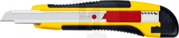 Нож с автостопом HERCULES-9, сегмент. лезвия 9 мм, STAYER 0903_z01