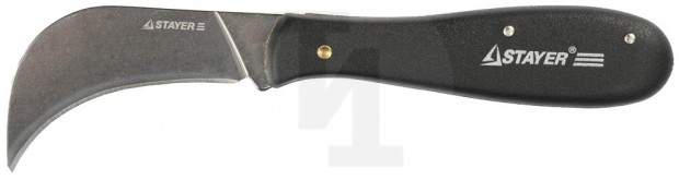 Нож STAYER "PROFI" складной, для листовых материалов, 200мм 9291
