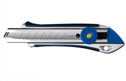 Нож ЗУБР 18 мм, сегментированное лезвие, винтовой фиксатор, нож ТИТАН-В