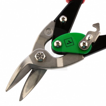 Ножницы по металлу, 250 мм, правый рез,сталь CRMO,двухкомпонентные рукоятки, PRO // Matrix 78324
