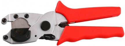Ножницы ЗУБР "ШиреФит" для обрезки пластиковых и металлопластиковых труб 14-20мм