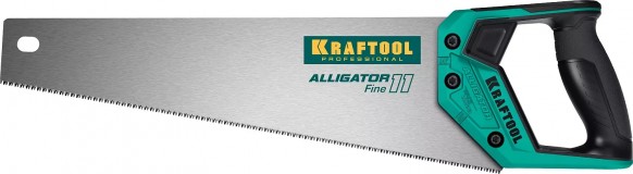 Ножовка для точного реза ″Alligator Fine 11″, 400 мм, 11 TPI 3D зуб, KRAFTOOL