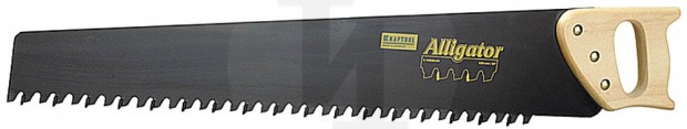 Ножовка по бетону (пила) "ALLIGATOR" 630 мм, твёрдосплавные напайки, для пиления блоков чистого бетона, KRAFTOOL 1-15050-63