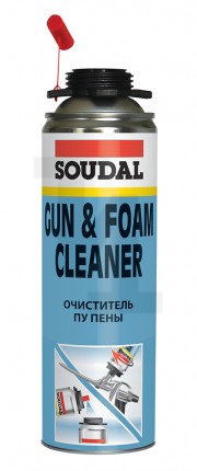 Очиститель полиуретановой монтажной пены "Click" 500 мл Soudal 124180